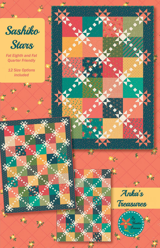 Sashiko Stars # ANK350 - Special Order