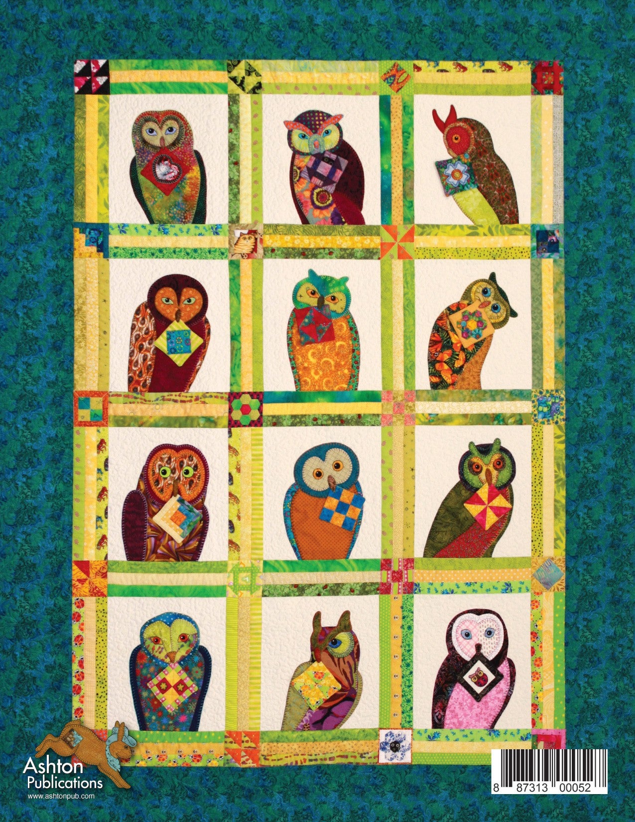 Outstanding Owls for Applique # APBK12 - Special Order