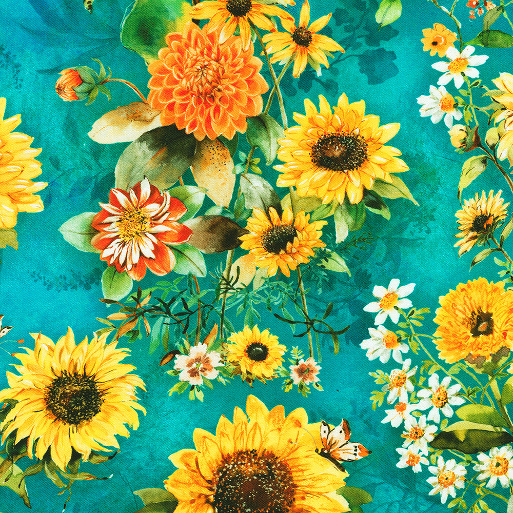 Sunlit Garden by Lauren Wan - Fat Quarter Bundle -  Special Order (Expected May 2025)