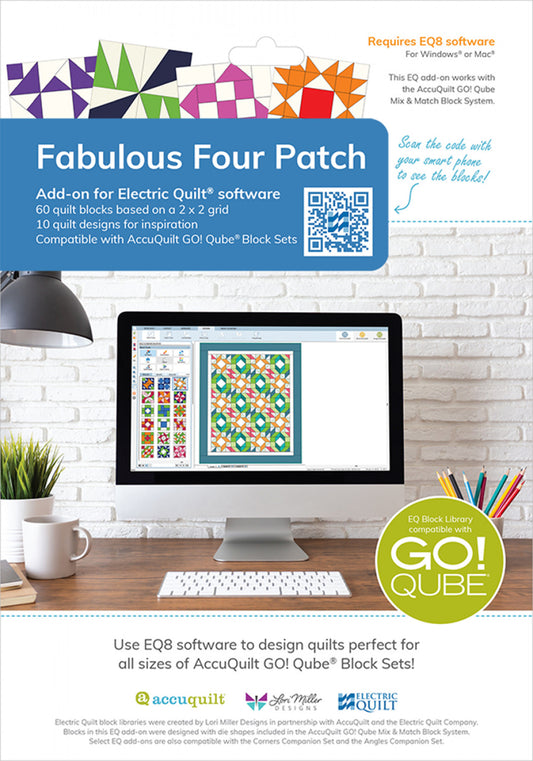 AccuQuilt Fabulous Four Patch # A-AQQ4FFP - Special Order