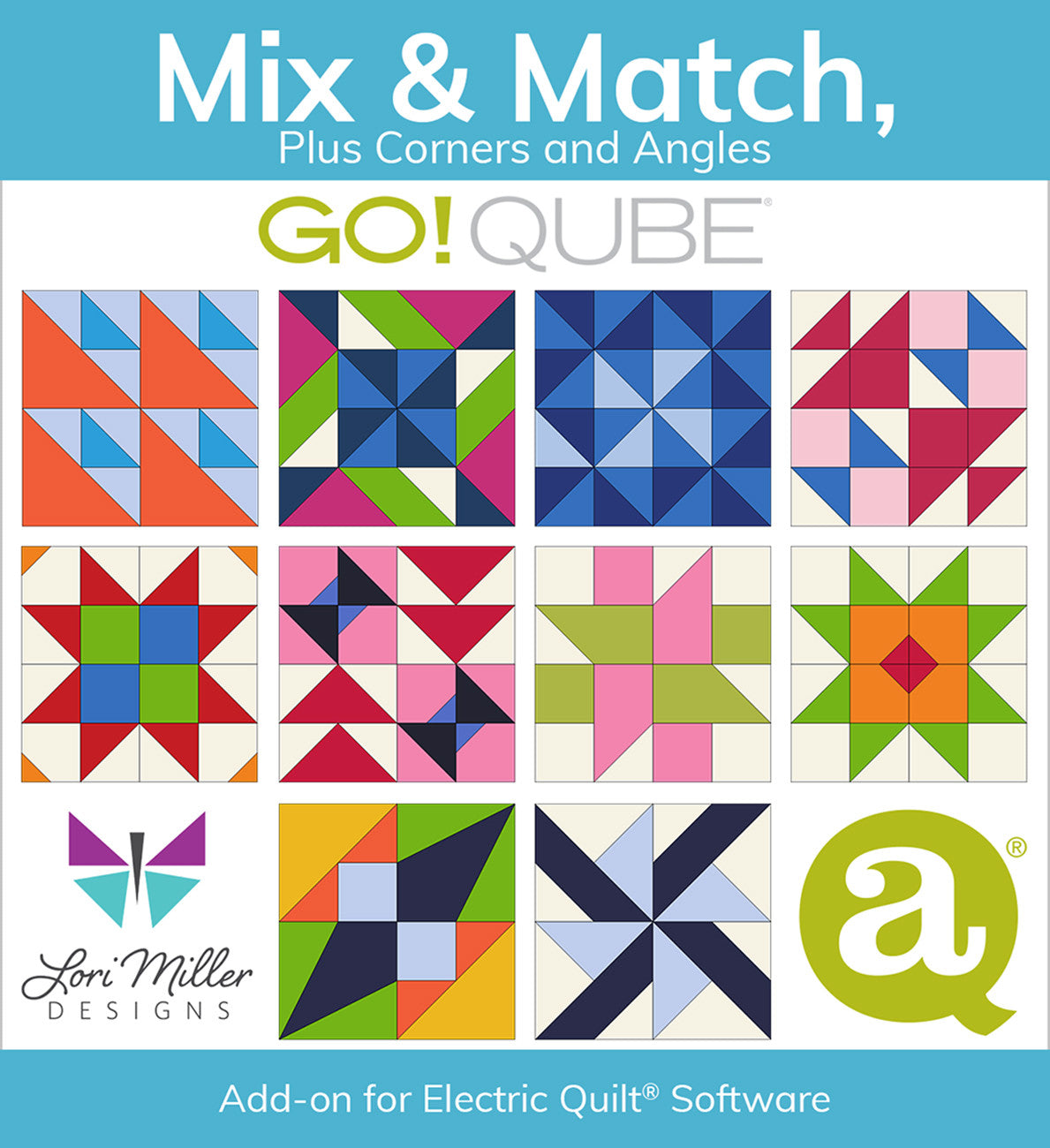 AccuQuilt Mix & Match, Plus Corners and Angles # A-AQQ4MM - Special Order