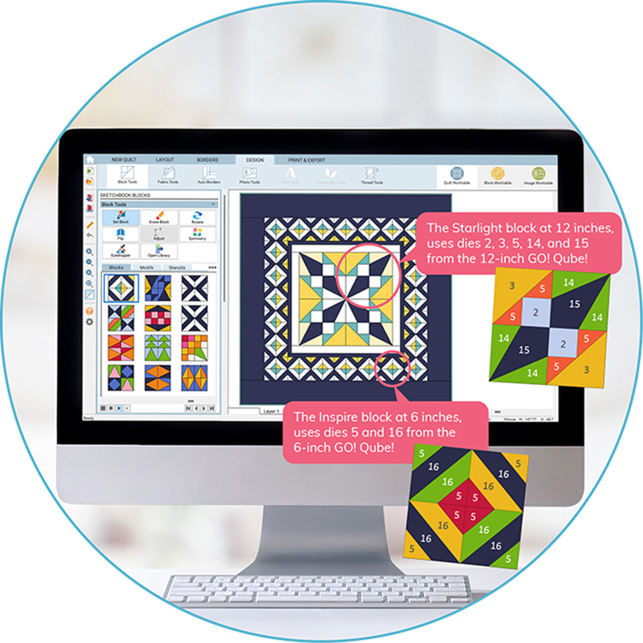 AccuQuilt Mix & Match, Plus Corners and Angles # A-AQQ4MM - Special Order