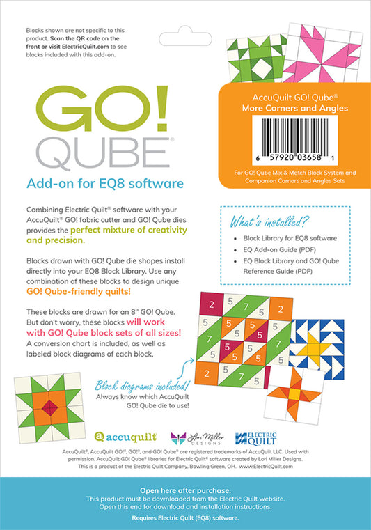 AccuQuilt More Corners and Angles # A-AQQ4MCA - Special Order