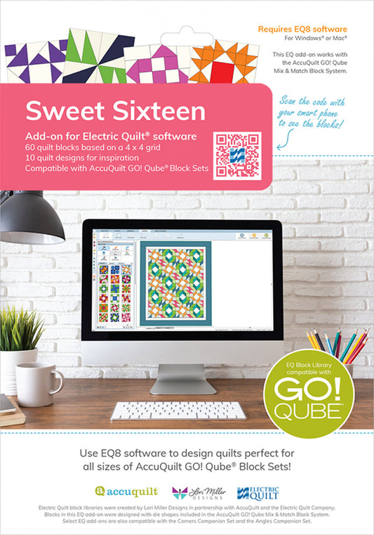 AccuQuilt Sweet Sixteen # A-AQQ16SS - Special Order