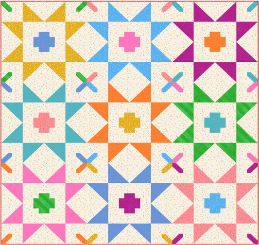 Sidekicks by Ruby Star Society Collaborative : Across The Stars Quilt Kit