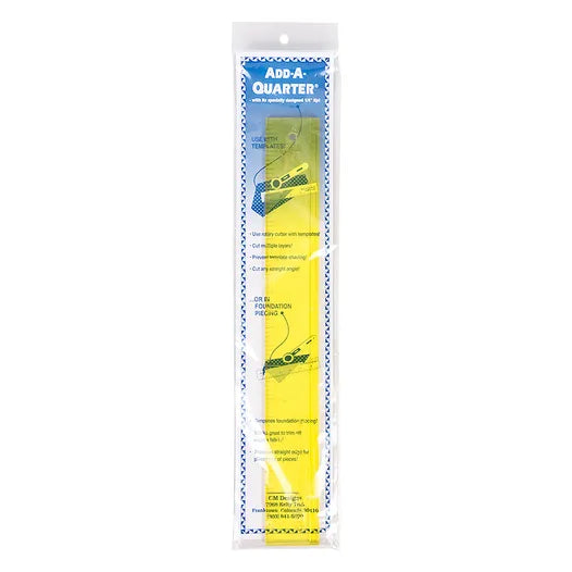 Add A-Quarter Ruler 1 1/2in x 12in # CM12 - Special Order