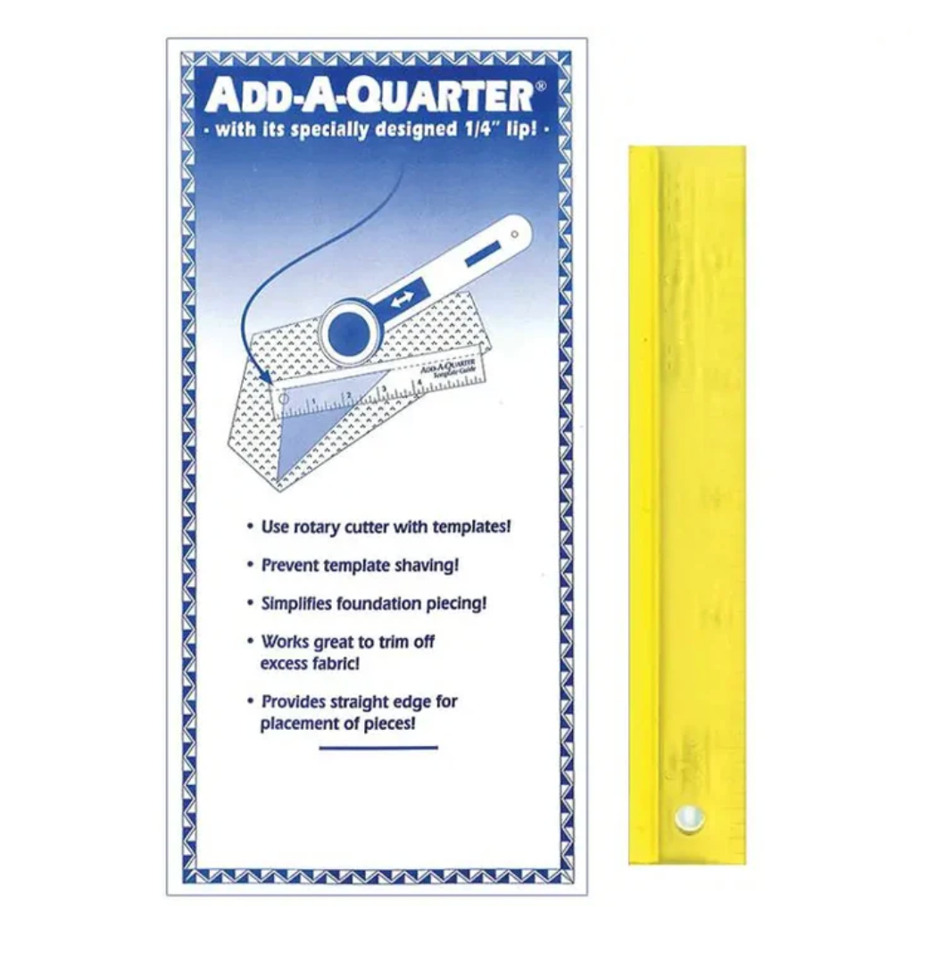 Add A-Quarter Ruler 1in x 6in # CM6 - Special Order
