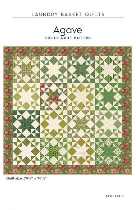Agave Quilt Pattern by Laundry Basket Quilts