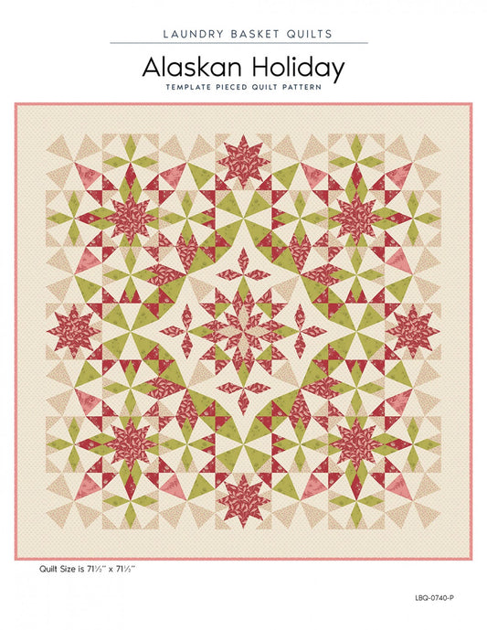 Alaskan Holiday Quilt Pattern by Laundry Basket Quilts