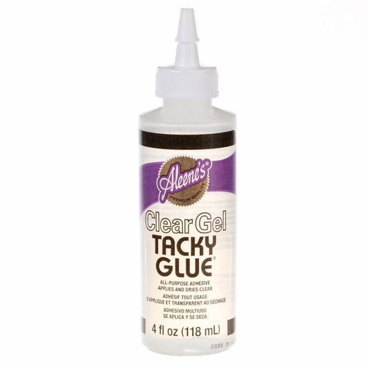 Aleene's Clear Gel Tacky Glue 4oz Bottle # 62A