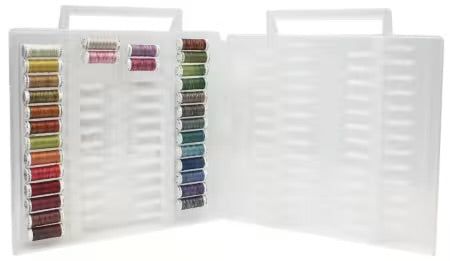 All 30 Cotton Petites Blendables 12wt Colors in a Slimline Storage Box # 885-21 - Special Order