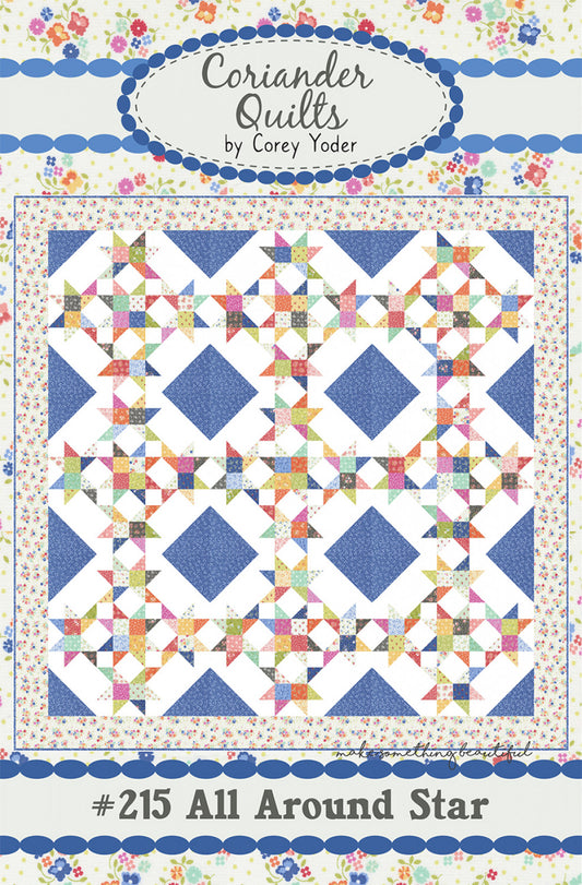 All Around Star Quilt Pattern by Coriander Quilts - Special Order