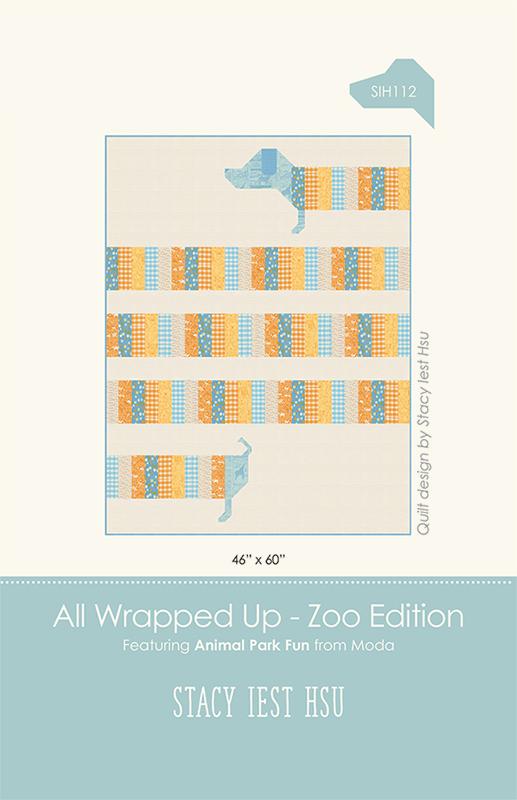 All Wrapped Up - Zoo Edition Quilt Pattern by Stacy Iest Hsu