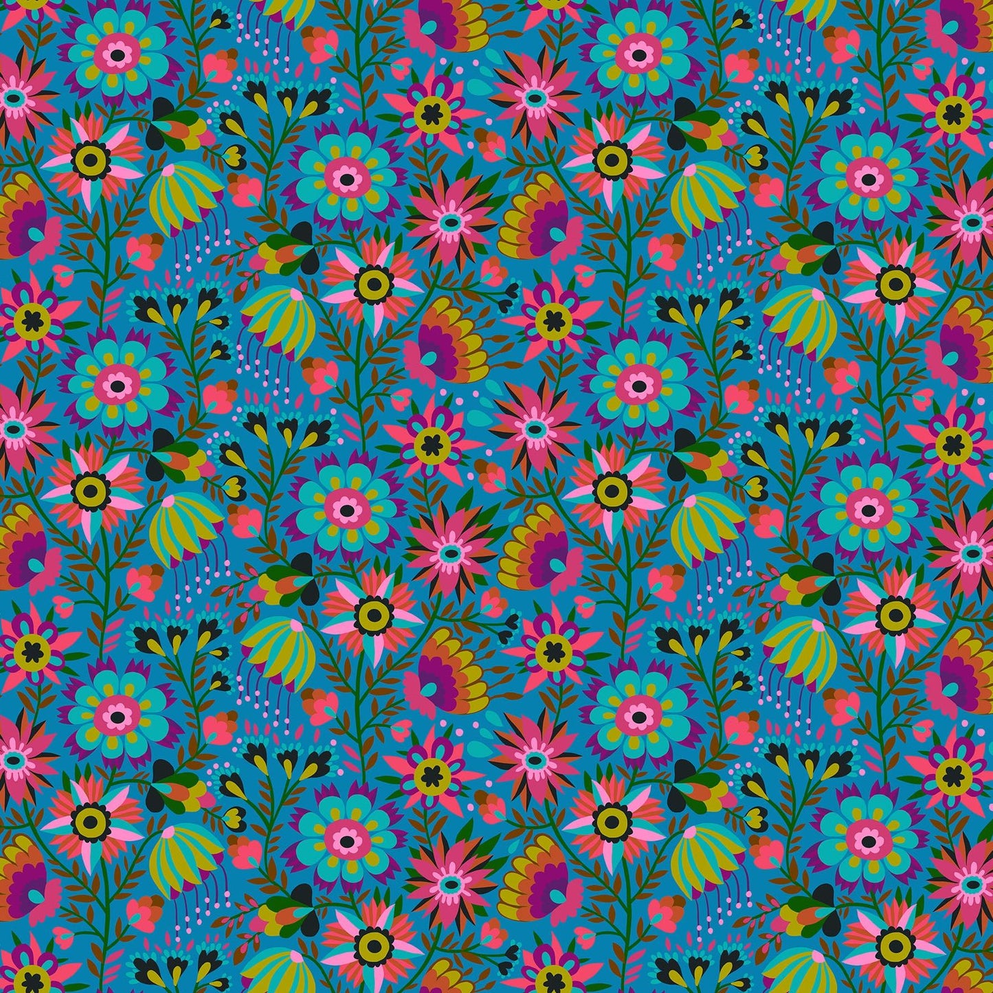 Allegory by Anna Maria Textiles : Charmed Azul AMT142-42L