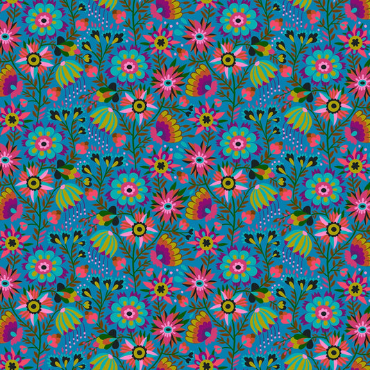 Allegory by Anna Maria Textiles : Charmed Azul AMT142-42L