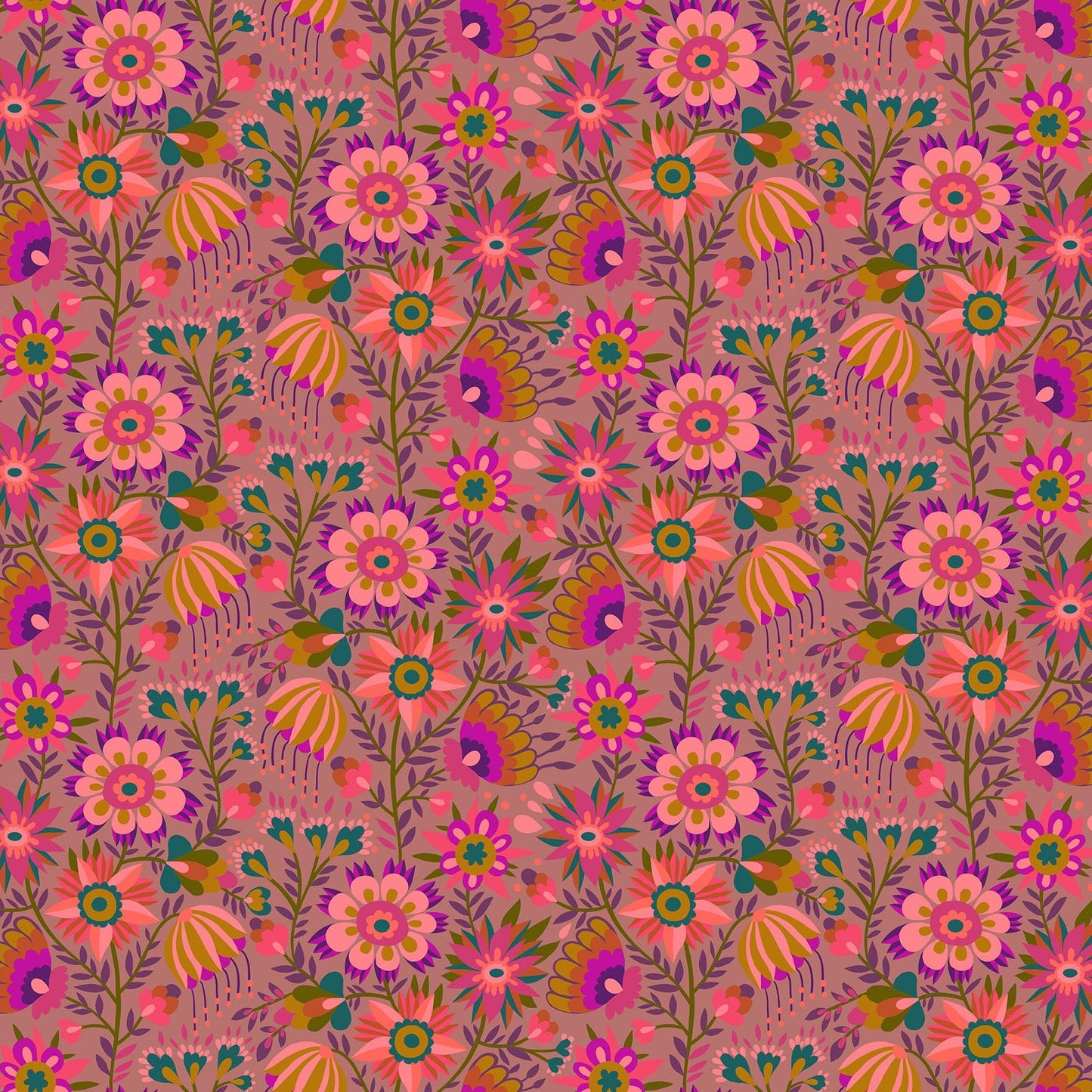 Allegory by Anna Maria Textiles : Charmed Rose AMT142-20V