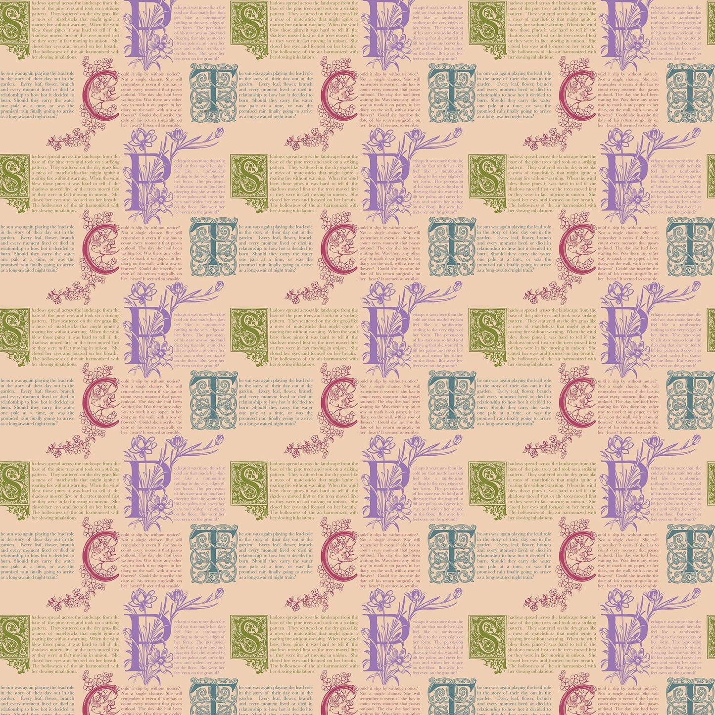 Allegory by Anna Maria Textiles : Fabric Bundles Including Panels