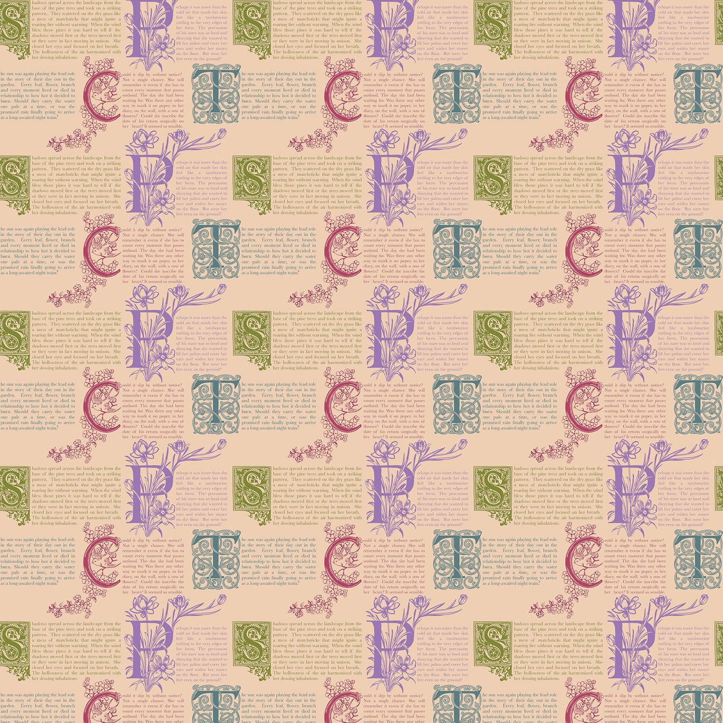 Allegory by Anna Maria Textiles : Prose Antique AMT148-31V