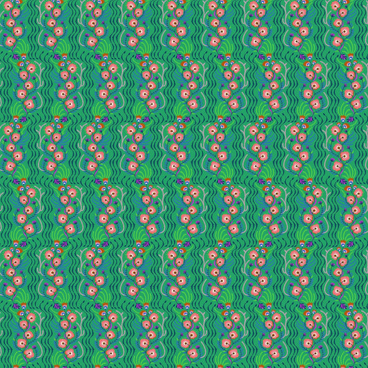 Allegory by Anna Maria Textiles : Tambourine Jade AMT147-72C