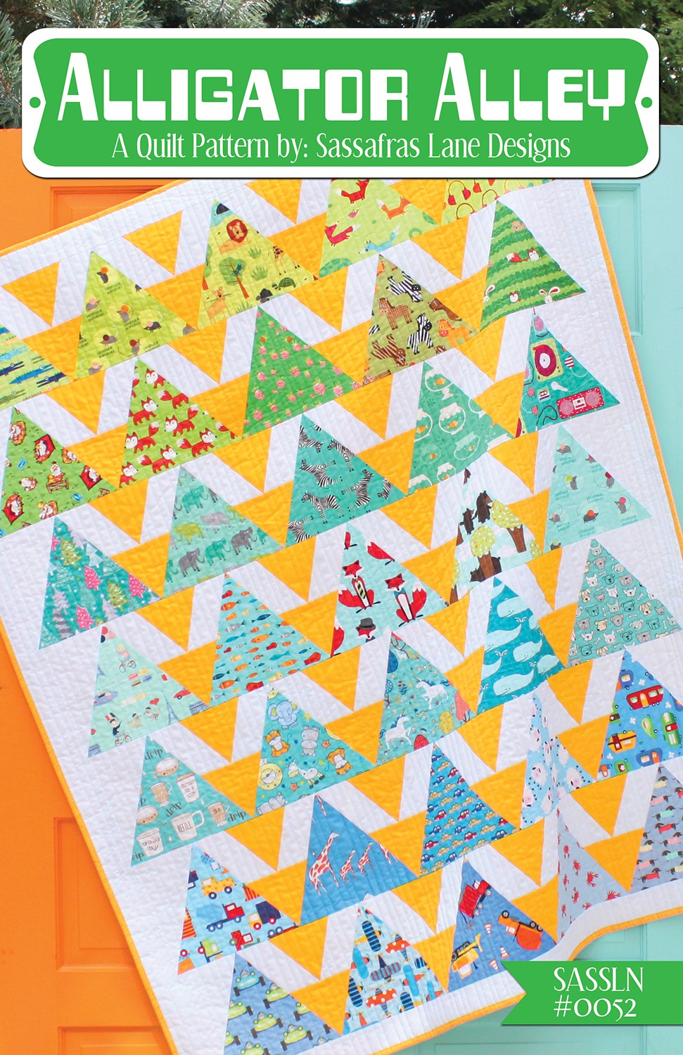 Alligator Alley Quilt Pattern by Sassafras Lane - Special Order