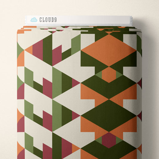 American Bold Heroes by Frank Lloyd Wright : Fabric Bundle