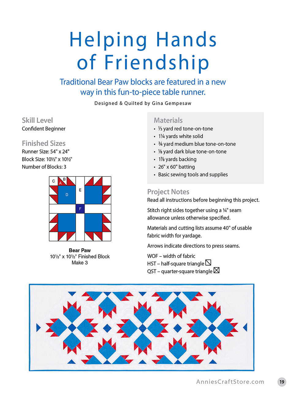 Americana Quilts 11 Designs to Celebrate Red, White & Blue by Annies Quilting