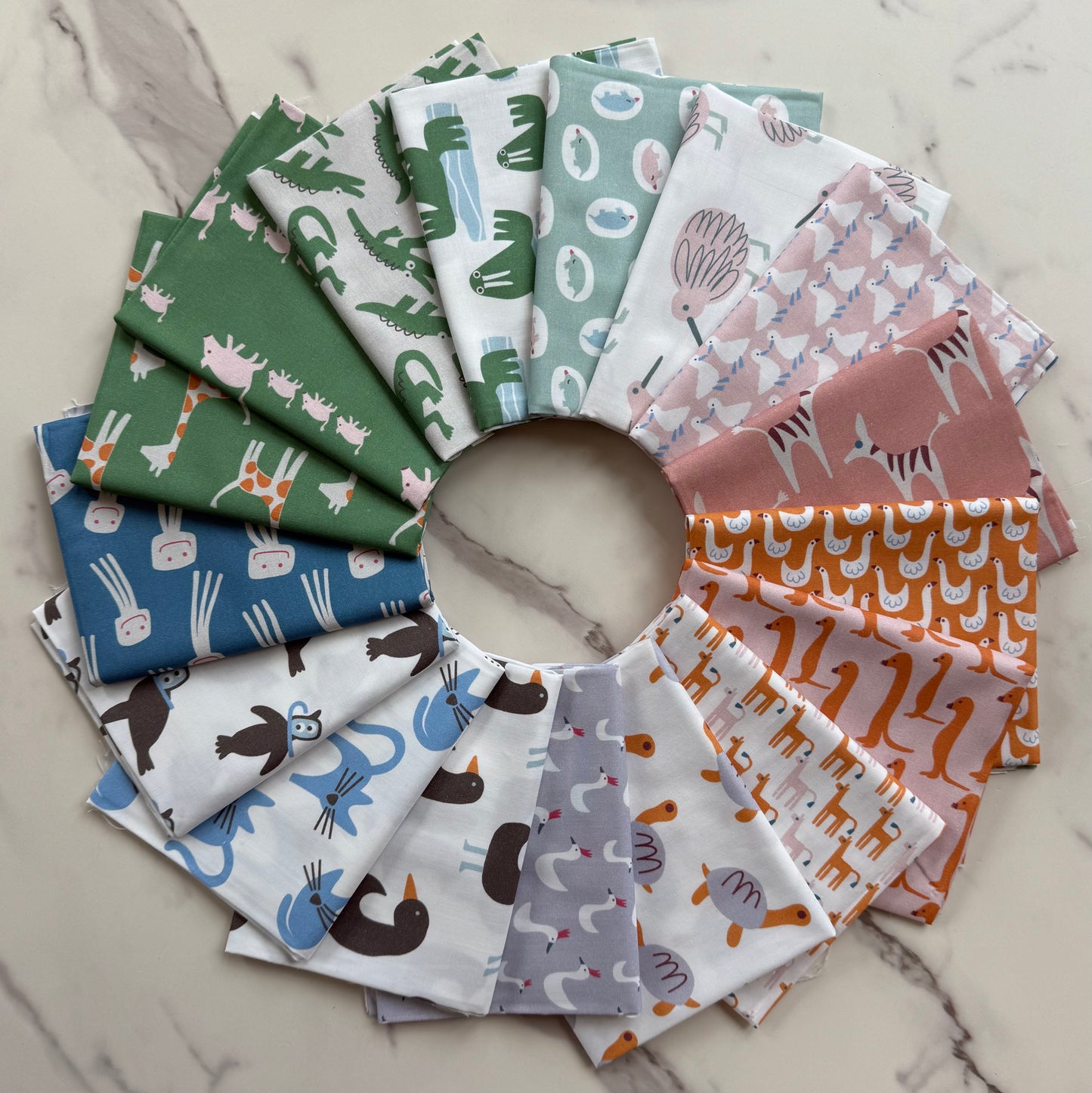 Animal Kingdom by Jessica Nielsen : Flat Fat Stack 18 PC 120FQAK