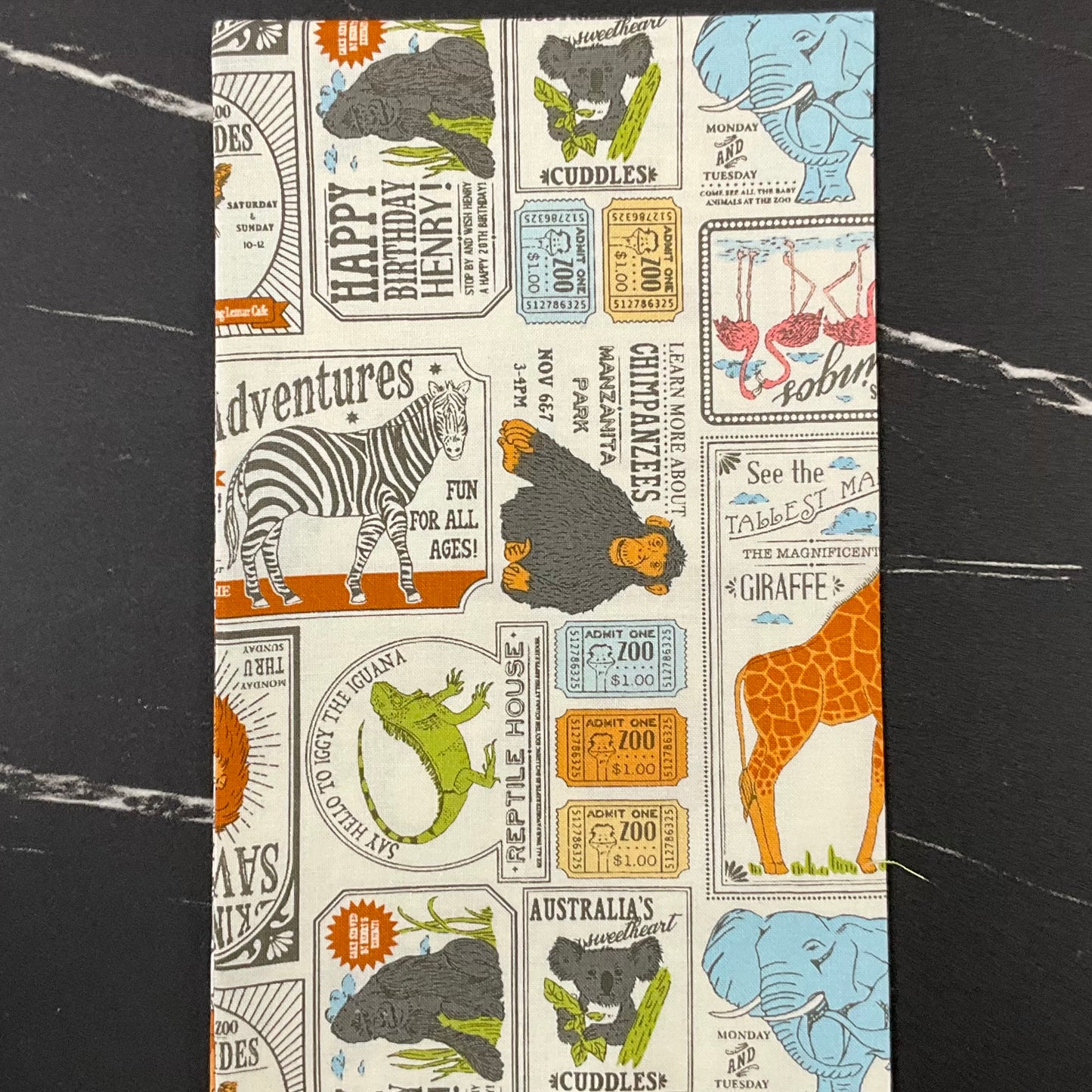 Animal Park Fun by Stacy Iest Hsu : Fabric Bundles Including 3 Panels