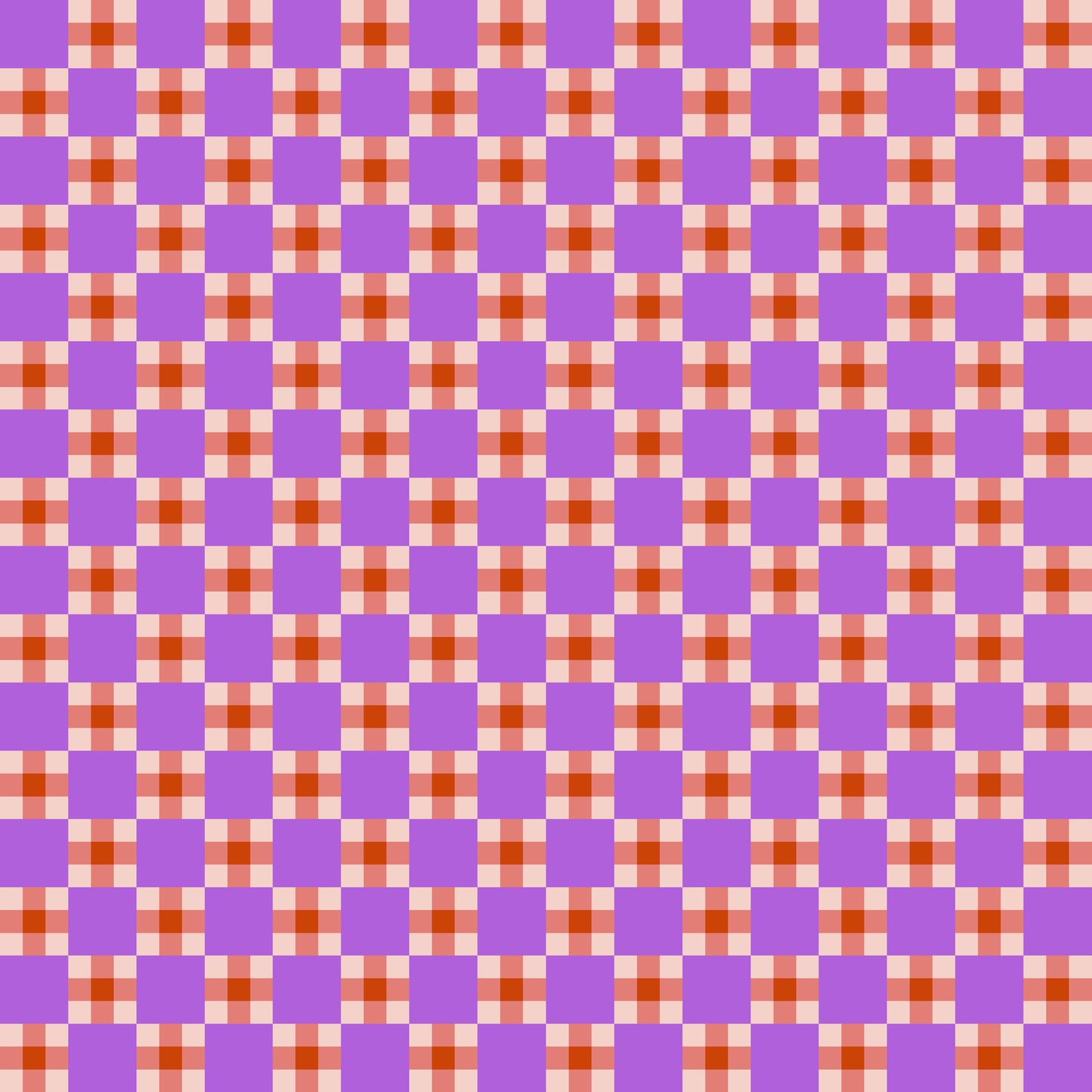 Annabel's Blenders by Annabel Wrigley - Picnic 55383-11 Coral/Lilac