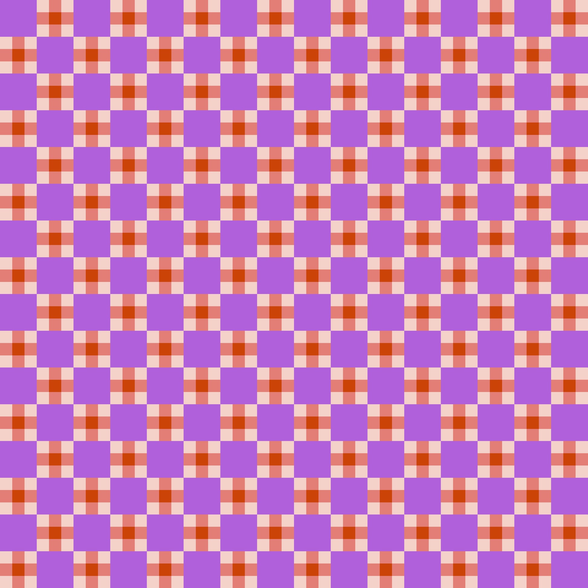 Annabel's Blenders by Annabel Wrigley - Picnic 55383-11 Coral/Lilac