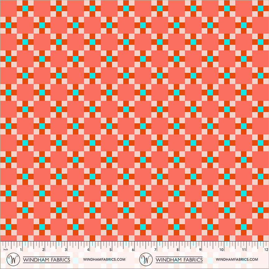 Annabel's Blenders by Annabel Wrigley - Picnic 55383-16 Deep Orange