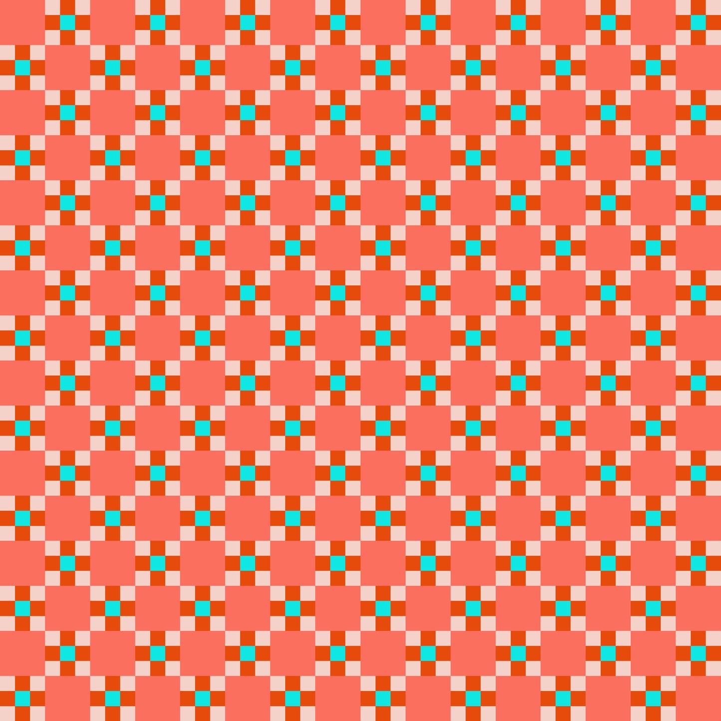 Annabel's Blenders by Annabel Wrigley - Picnic 55383-16 Deep Orange