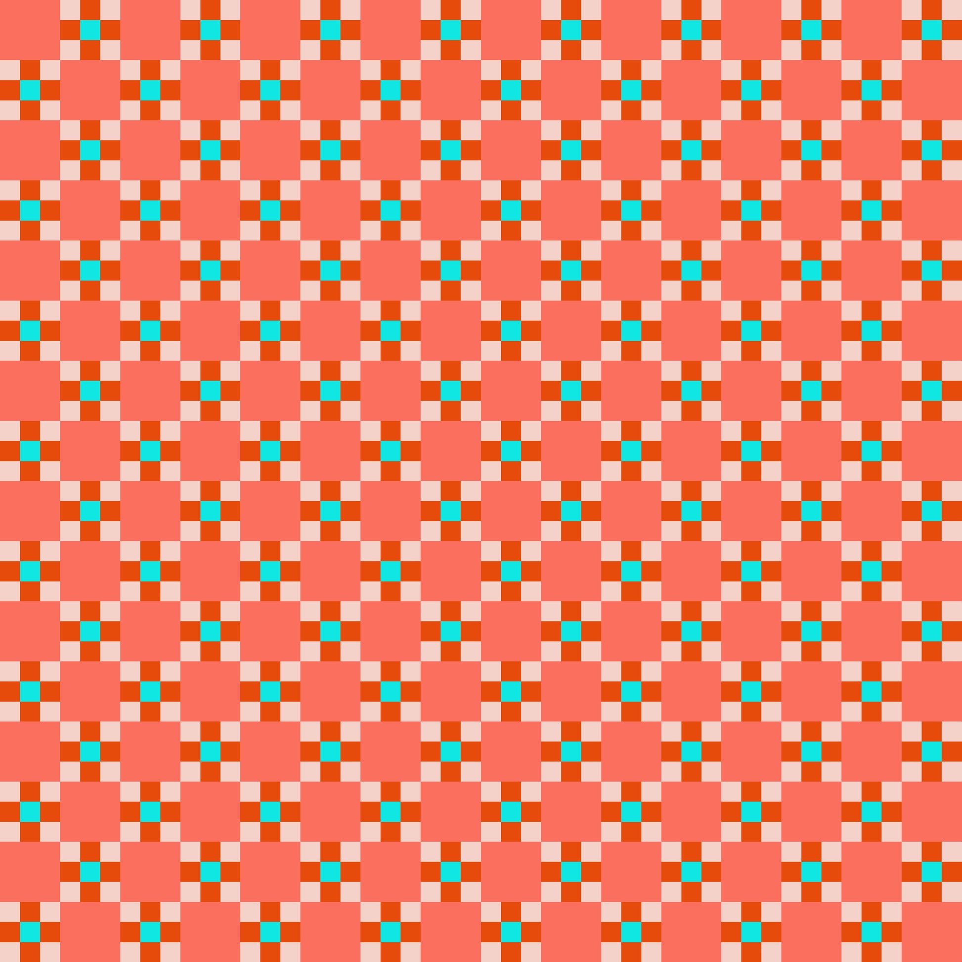 Annabel's Blenders by Annabel Wrigley - Picnic 55383-16 Deep Orange