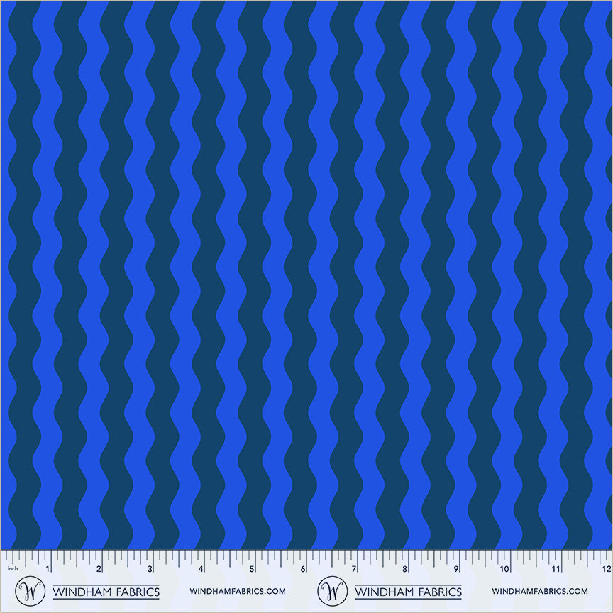 Annabel's Blenders by Annabel Wrigley - Waves 55381-8 Cobalt