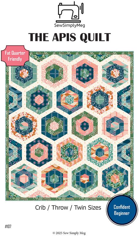 Apis Quilt Pattern by Sew Simply Meg