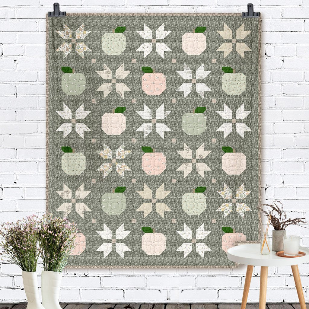 A Fruitful Life by Julia Khimich : Apple Butter Days Quilt Kit