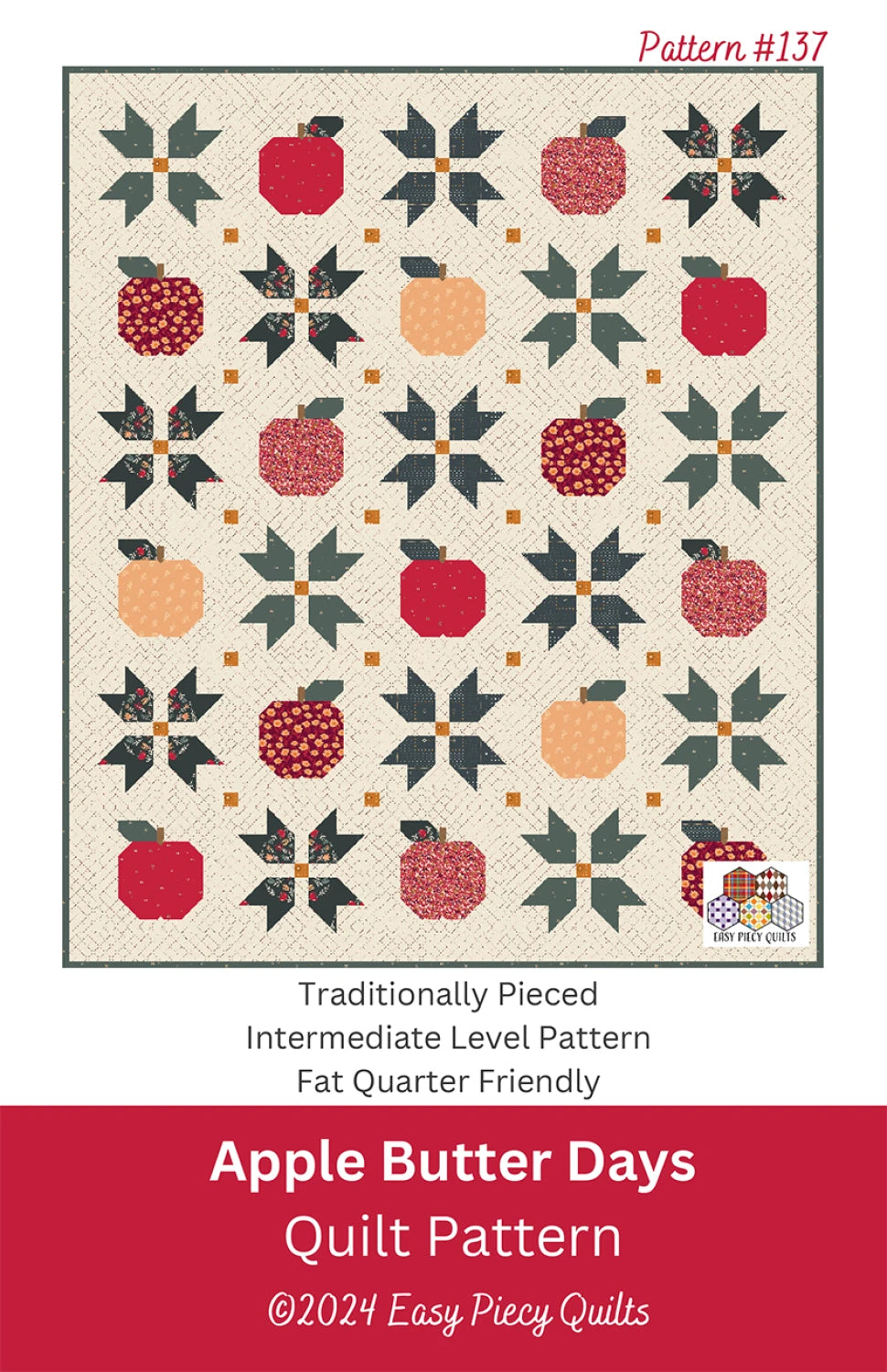 A Fruitful Life by Julia Khimich : Apple Butter Days Quilt Kit