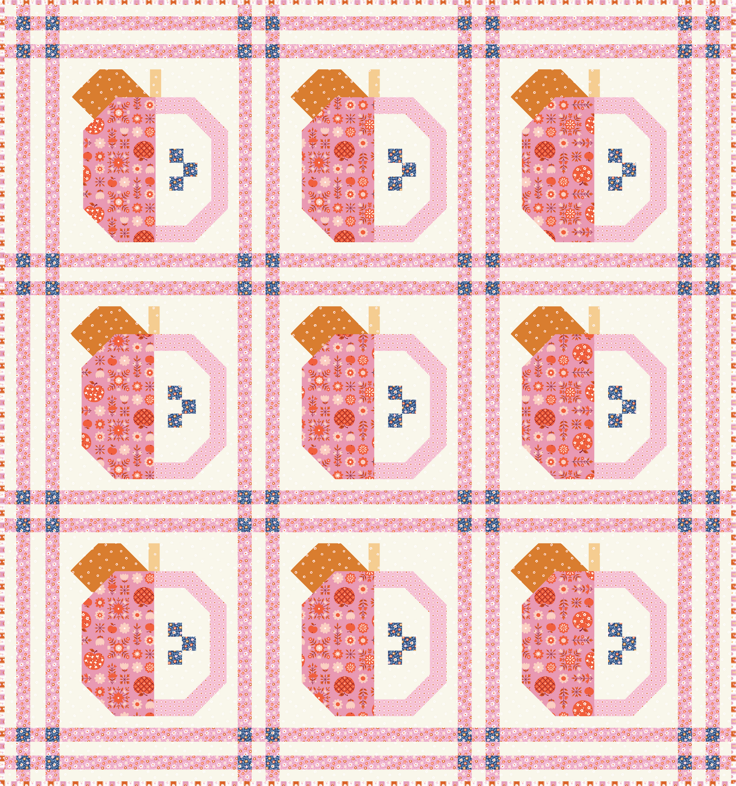 Apple Orchard Quilt Kit featuring Lil by Kimberly Kight