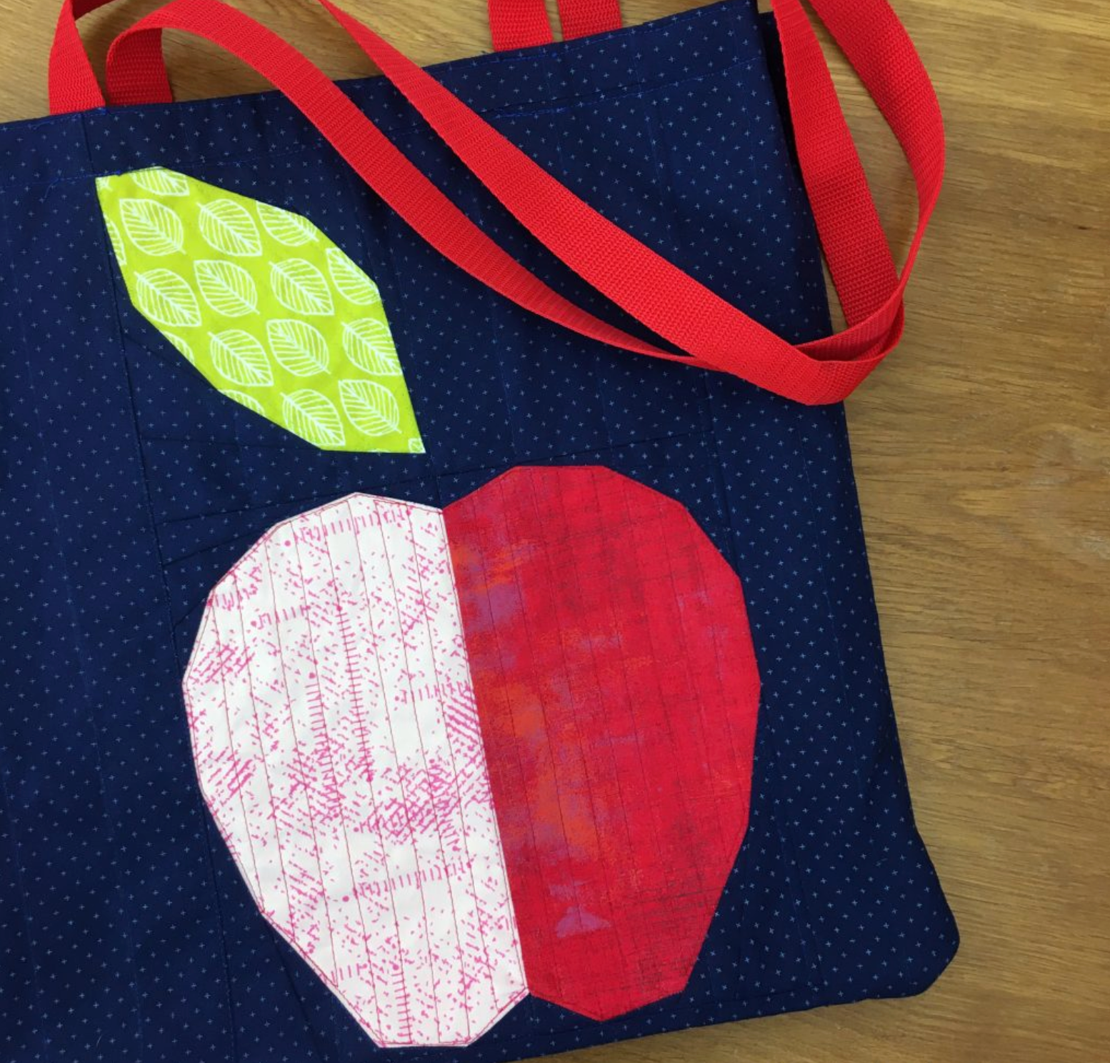 Apple Turnover Quilt Pattern by Whole Circle Studio