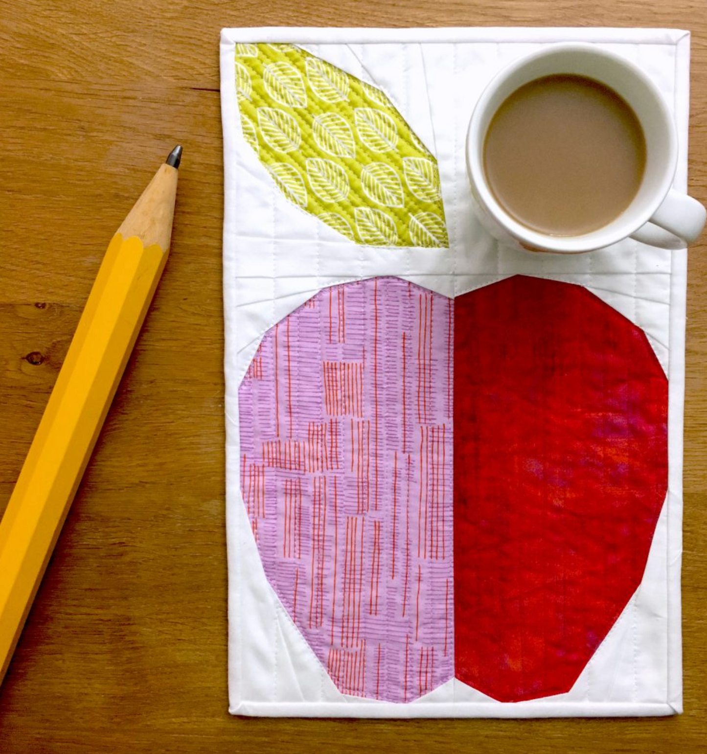 Apple Turnover Quilt Pattern by Whole Circle Studio