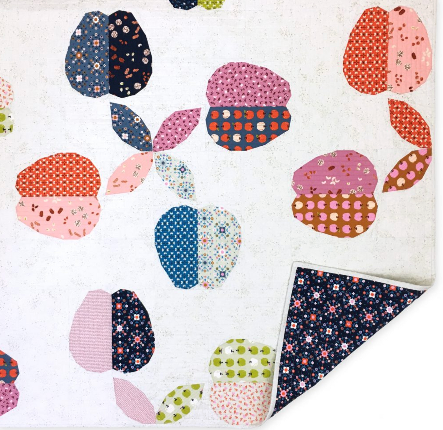 Apple Turnover Quilt Pattern by Whole Circle Studio