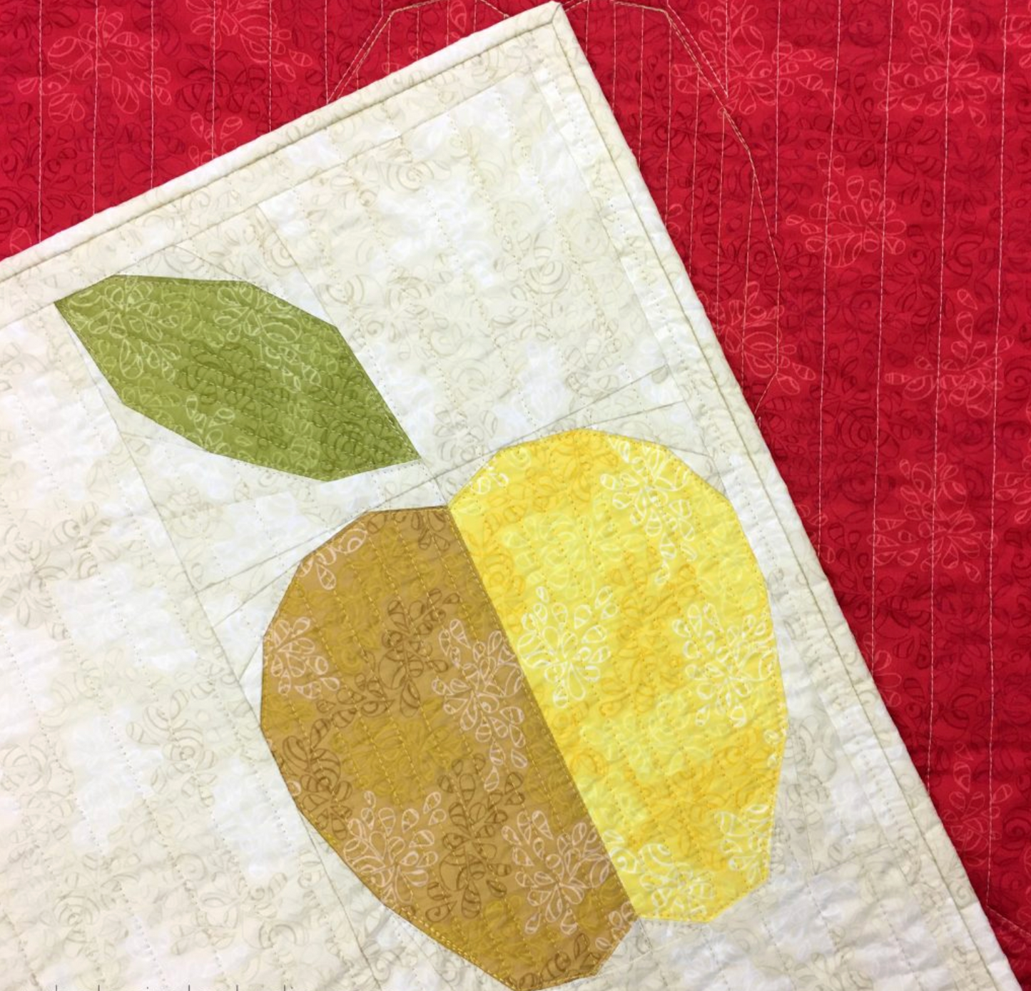 Apple Turnover Quilt Pattern by Whole Circle Studio