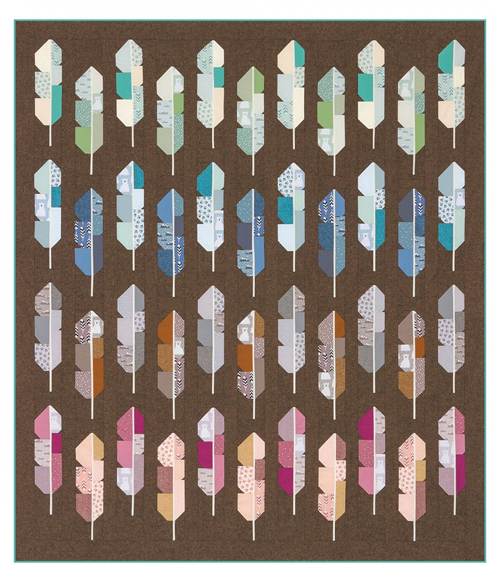 Arctic Feathers Quilt Pattern by Elizabeth Hartman
