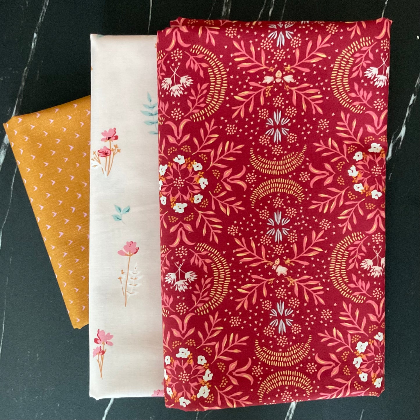 Art Gallery Fabrics featuring The Softer Side by Amy Sinibaldi - Whole Cloth Quilt Fabric Bundle #8