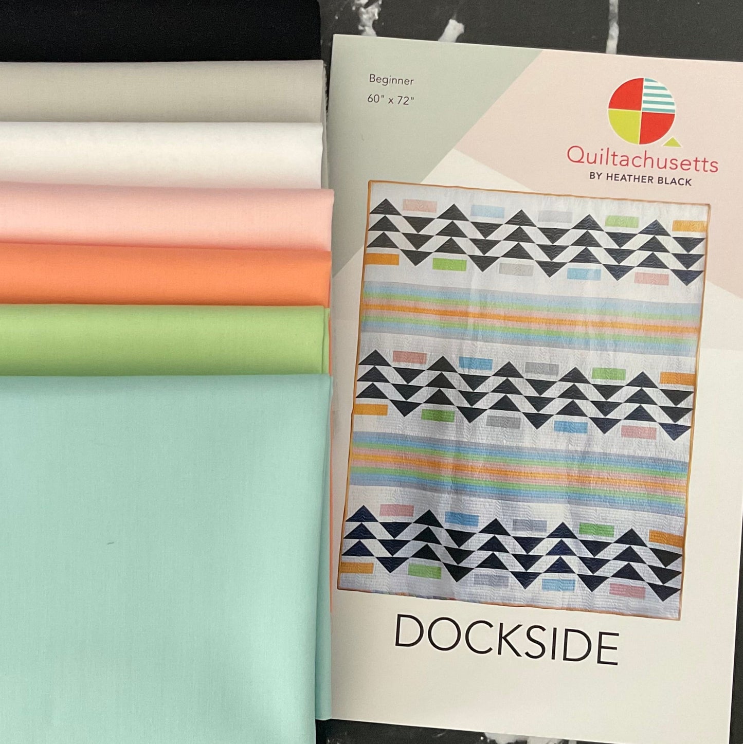 Art Gallery Pure Solids - Dockside Quilt Kit