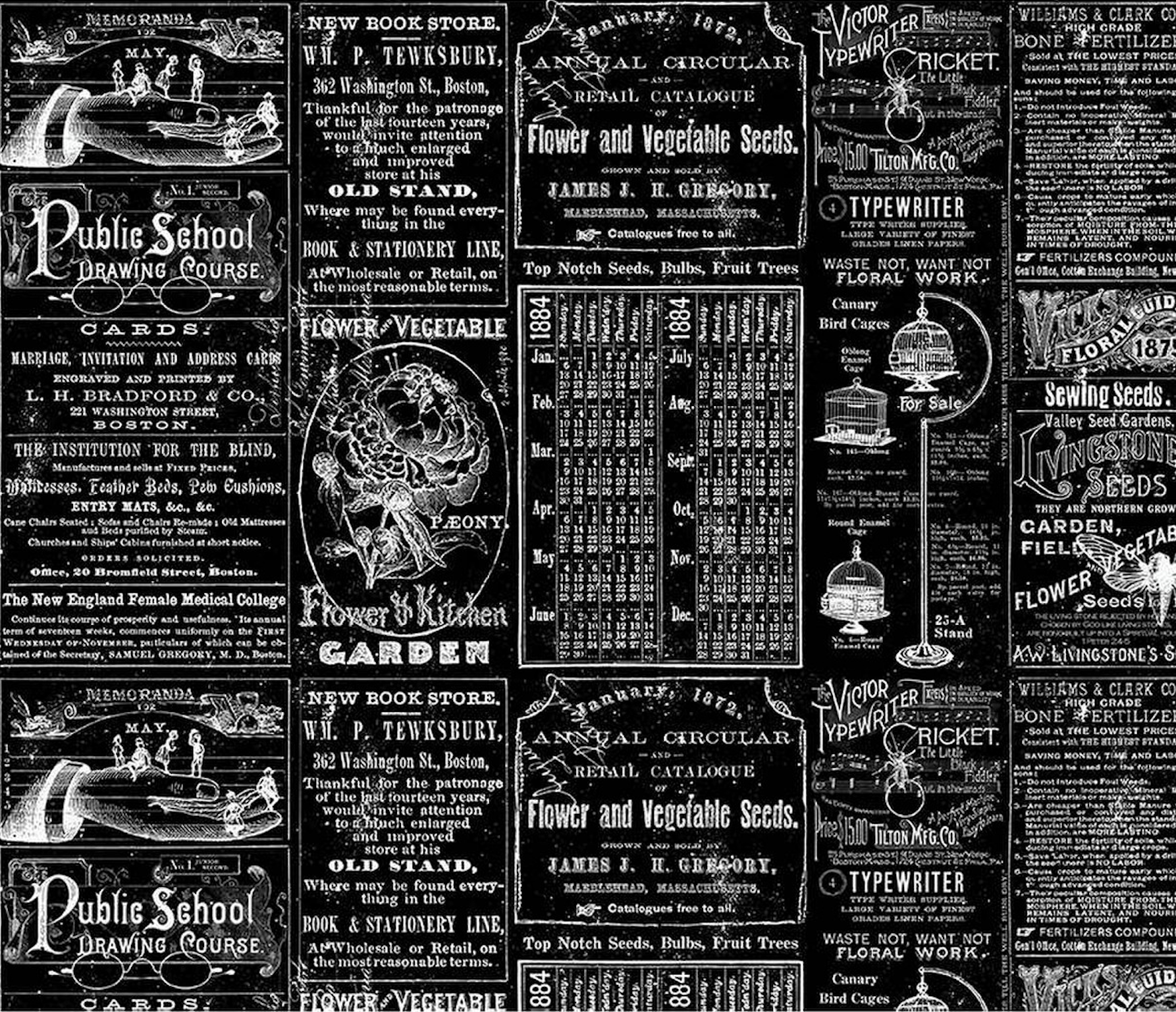 Art Journal by J. Wecker Frisch - Catalogue Patch Black