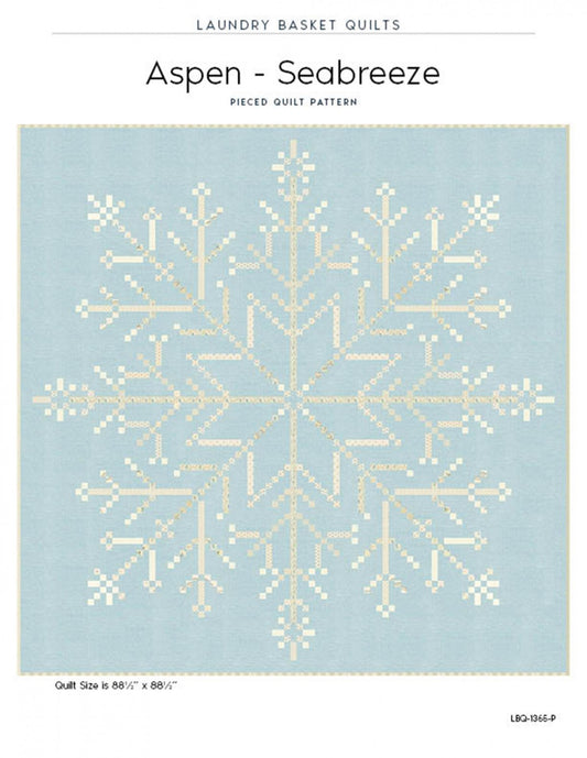 Aspen Seabreeze Quilt Pattern by Laundry Basket Quilts