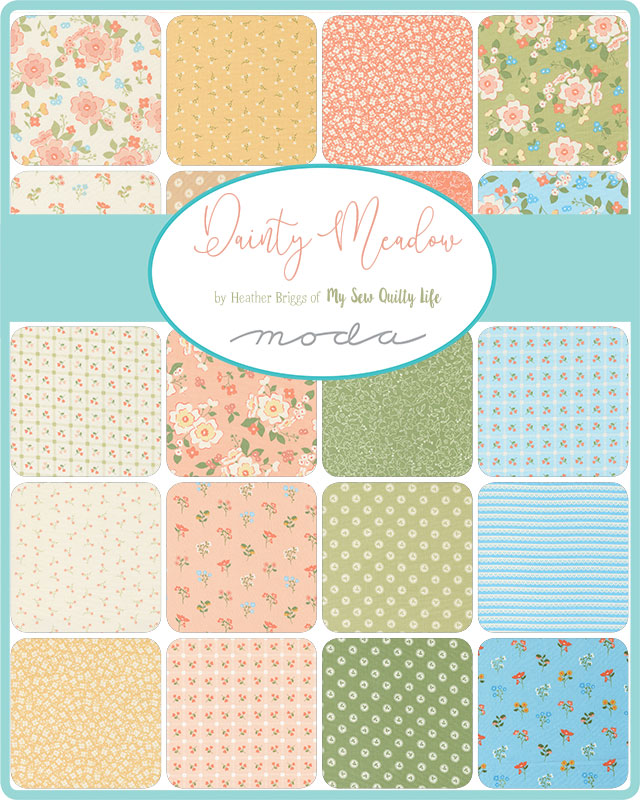 Dainty Meadow by My Sew Quilty Life- Charm Pack 31740PP (Estimated Ship Date Sept. 2024)