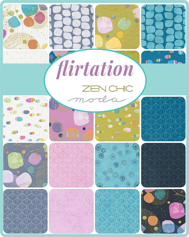 Flirtation by Zen Chic : Mini Charm Pack