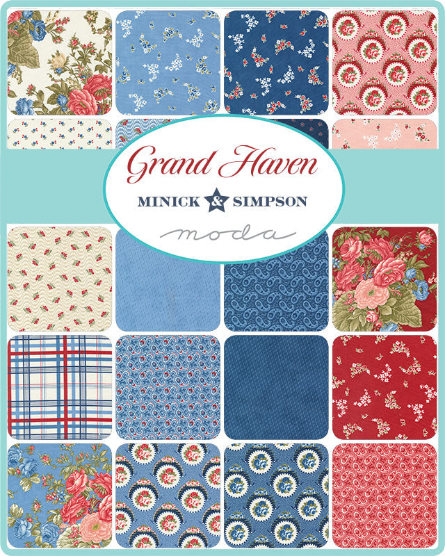 Grand Haven by Minick & Simpson - Mini Charm Pack 14980MC (Estimated Ship Date Sept. 2024)